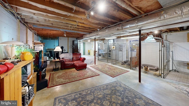 955 Lucabaugh Mill Rd, Westminster, MD 21157 - view of unfinished basement