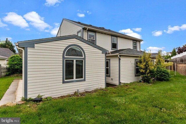 view of back of property