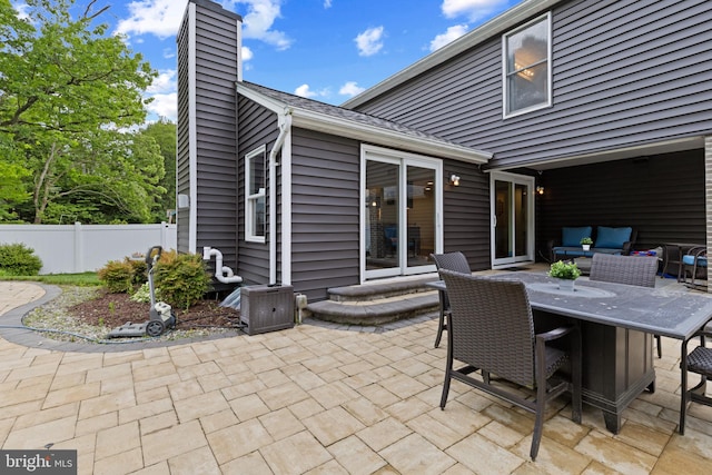 6281 Hidden Clearing, Columbia, MD 21045 - view of patio with an outdoor living space