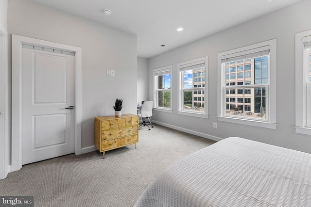 13244 Woodland Pond Pl, Herndon, VA 20171 - carpeted bedroom with baseboards and recessed lighting