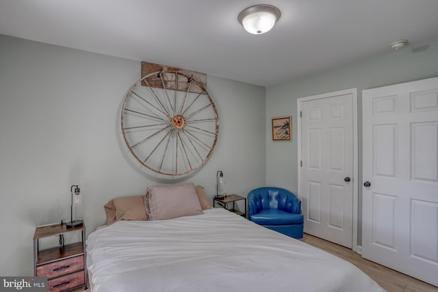 18418 Gravel Hill Rd, Georgetown, DE 19947 - bedroom with light wood finished floors