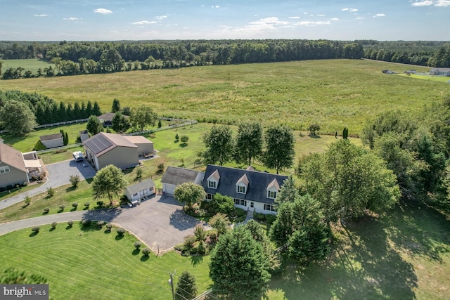 18418 Gravel Hill Rd, Georgetown, DE 19947 - aerial view of property's location featuring rural landscape