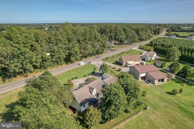 18418 Gravel Hill Rd, Georgetown, DE 19947 - aerial overview of property's location featuring a heavily wooded area