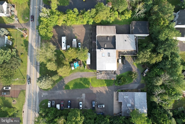 aerial view of property's location