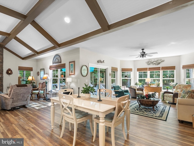 20 Parker Dr, Millsboro, DE 19966 - dining area with wood finished floors and ceiling fan
