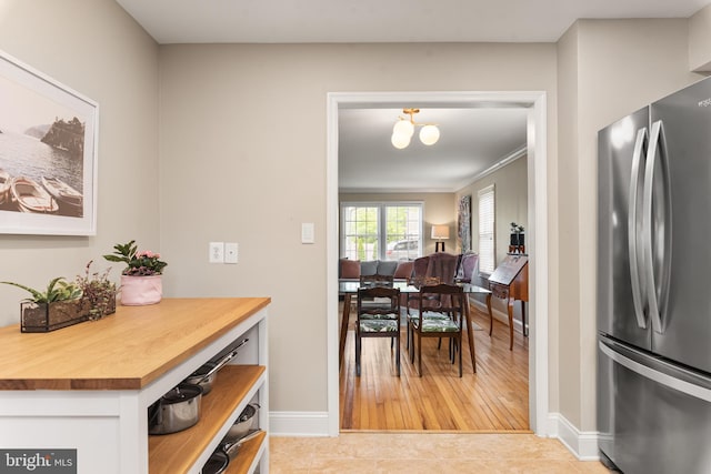 23 Linden Ave, Annapolis, MD 21401 - dining space featuring baseboards and ornamental molding