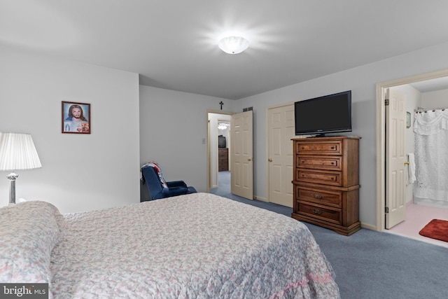 407 Stanford Rd, Fairless Hills, PA 19030 - bedroom with carpet floors and ensuite bathroom