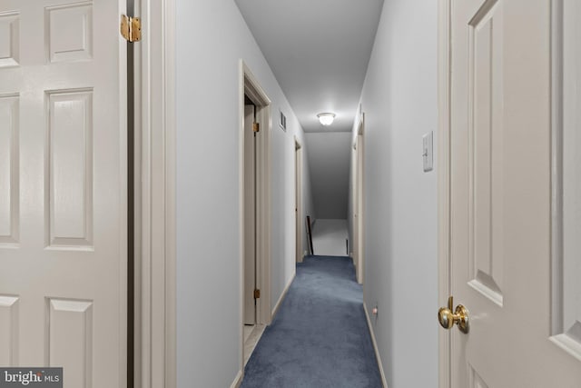 407 Stanford Rd, Fairless Hills, PA 19030 - corridor featuring carpet flooring and baseboards