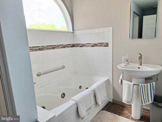 839 Shore Dr, Edgewater, MD 21037 - full bath featuring a tub with jets