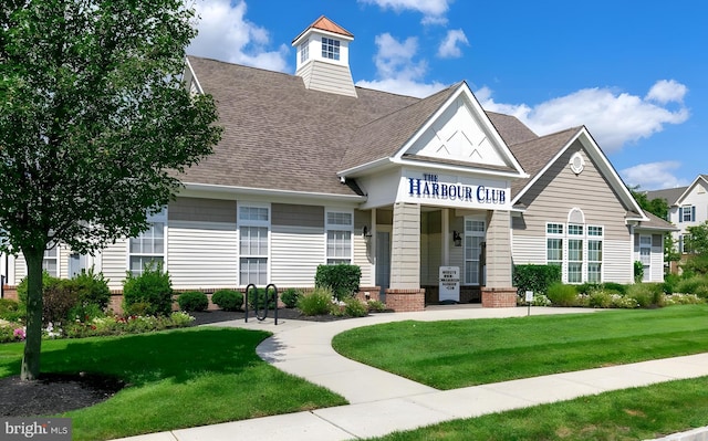 128 Michele Way Unit 38, Cinnaminson, NJ 08077 - view of front of house with roof with shingles and a front lawn