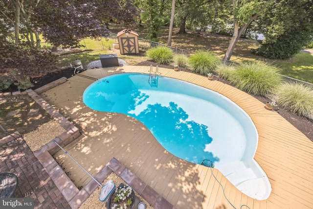 147 Heather Rd, Haddon Township, NJ 08107 - view of pool featuring a deck