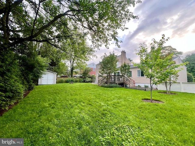 10021 Lorain Ave, Silver Spring, MD 20901 - view of yard with a deck