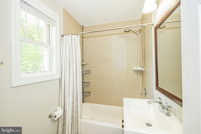 10021 Lorain Ave, Silver Spring, MD 20901 - full bath with shower / bath combo with shower curtain and a sink