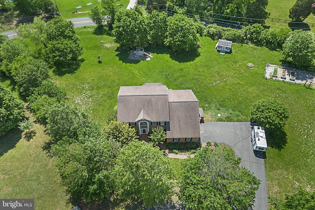 view of subject property