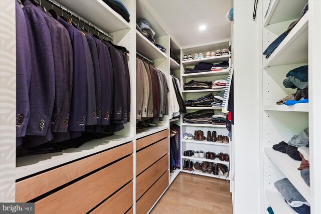 11476 Bronzedale Dr, Oakton, VA 22124 - spacious closet with light wood-type flooring