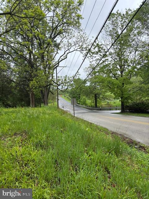 view of asphalt road
