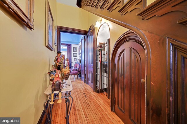 226 S 5th St, Reading, PA 19602 - hall with light wood-style flooring