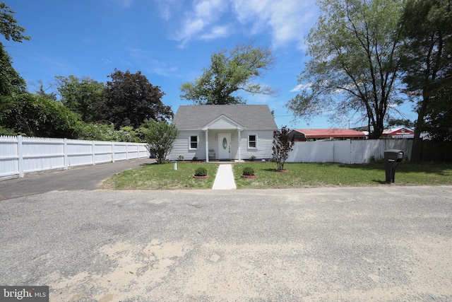 view of bungalow