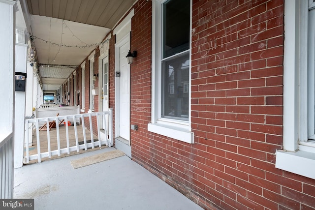 view of patio / terrace featuring a porch