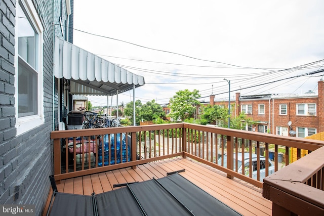 1778 Lang Pl NE, Washington, DC 20002 - view of wooden deck