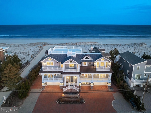 6601 Ocean Blvd, Long Beach Township, NJ 08008 - bird's eye view of extended coastline