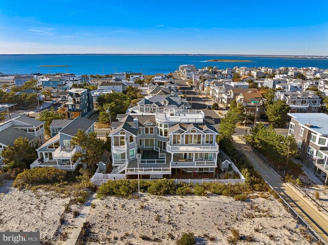 6601 Ocean Blvd, Long Beach Township, NJ 08008 - aerial view of residential area with a nearby body of water