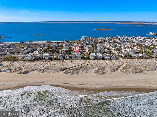 6601 Ocean Blvd, Long Beach Township, NJ 08008 - aerial perspective of suburban area with a large body of water