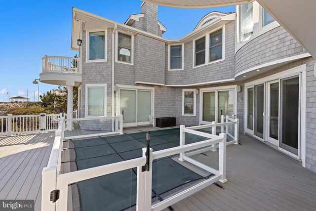 6601 Ocean Blvd, Long Beach Township, NJ 08008 - view of wooden deck