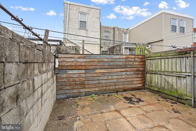 2943 Gransback St, Philadelphia, PA 19134 - view of patio / terrace featuring fence