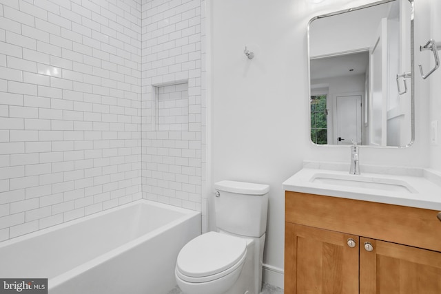 1416 N Hancock St, Arlington, VA 22201 - bathroom featuring toilet and vanity