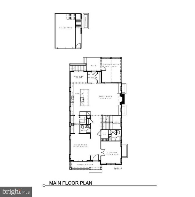 1416 N Hancock St, Arlington, VA 22201 - floor plan / room layout
