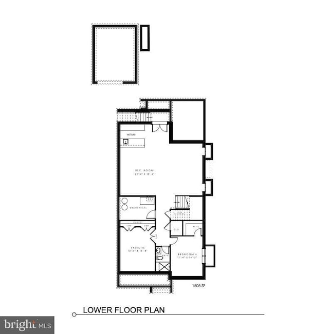 1416 N Hancock St, Arlington, VA 22201 - home floor plan