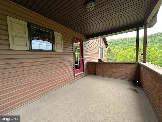 18421 Lower Georges Creek Rd SW, Barton, MD 21521 - view of patio with a balcony