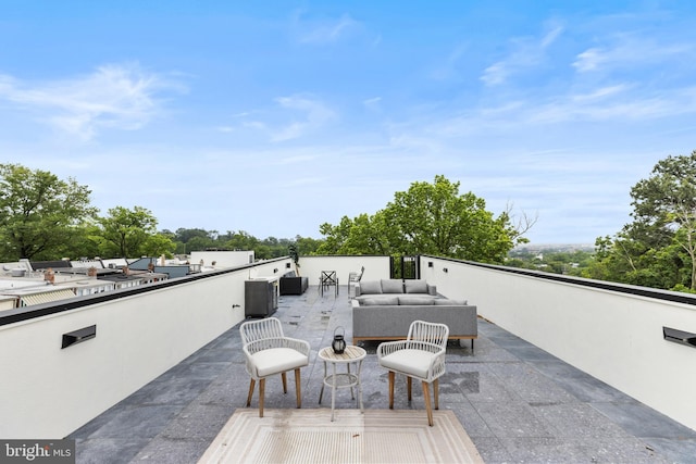 310 Varnum St NW Unit 3Ph, Washington, DC 20011 - view of patio with outdoor lounge area