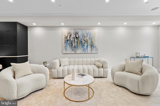 310 Varnum St NW Unit 3Ph, Washington, DC 20011 - living room featuring recessed lighting