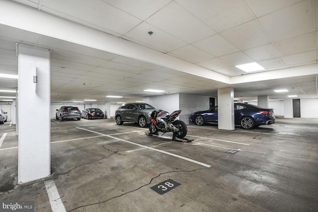 4301 Military Rd NW Unit 504, Washington, DC 20015 - view of parking garage