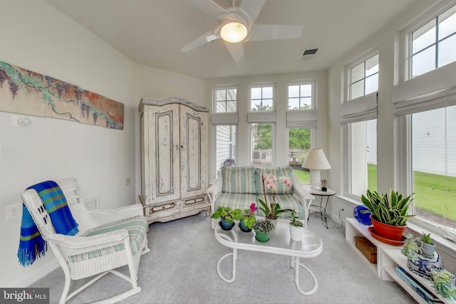 13605 Autumn End Ter, Laurel, MD 20707 - sunroom featuring plenty of natural light, carpet floors, and baseboards