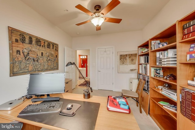 13605 Autumn End Ter, Laurel, MD 20707 - office featuring a ceiling fan