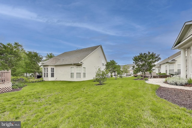 13605 Autumn End Ter, Laurel, MD 20707 - view of green lawn featuring a patio