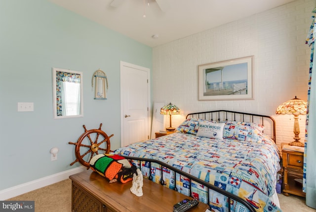 15149 Coultlands Reach, Milton, DE 19968 - carpeted bedroom featuring baseboards and a ceiling fan