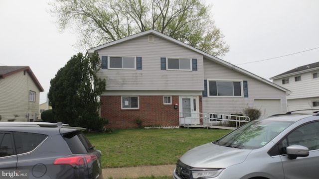 13 Sycamore Way, Hamilton, NJ 08690 - view of front of property featuring brick siding and a front yard