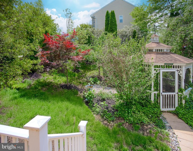 view of yard