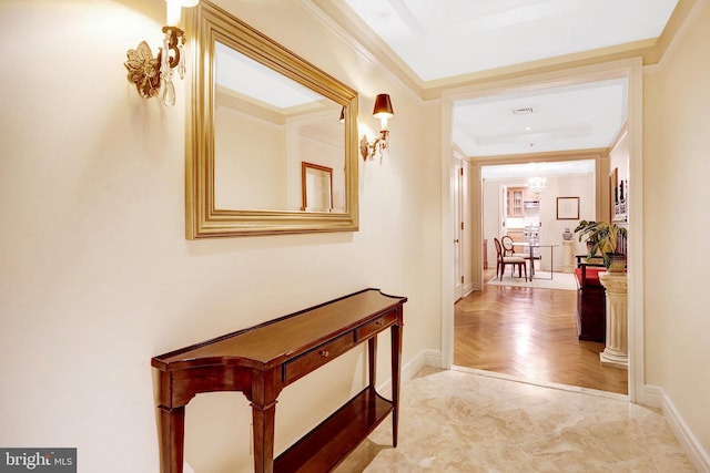 1155 23rd St NW Unit 2E, Washington, DC 20037 - corridor with baseboards