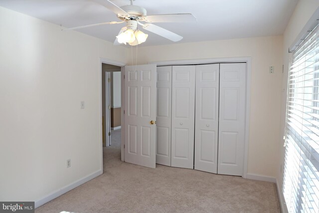 11504 Woodview Ct, Hagerstown, MD 21742 - unfurnished bedroom featuring carpet, baseboards, and a closet