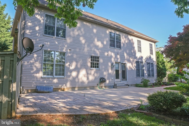 11504 Woodview Ct, Hagerstown, MD 21742 - rear view of property featuring a patio