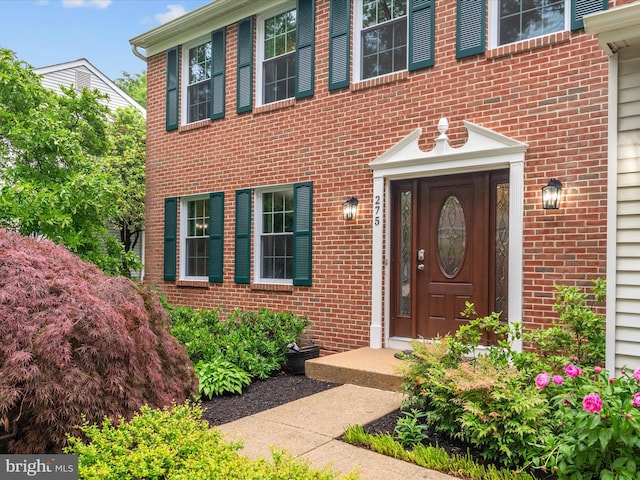 275 Tolstoy Ln, Severna Park, MD 21146 - view of exterior entry featuring brick siding