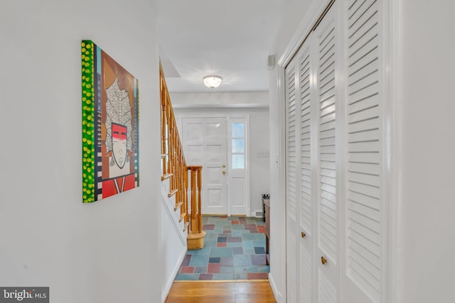 hall with stairs