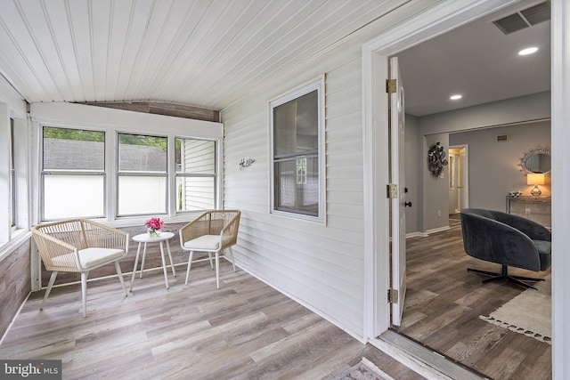 136 Pembrown Rd, Browns Mills, NJ 08015 - sunroom / solarium with lofted ceiling