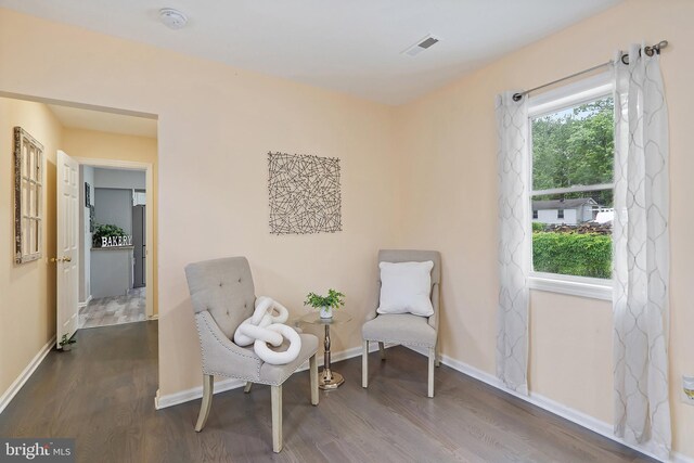 136 Pembrown Rd, Browns Mills, NJ 08015 - living area with wood finished floors and baseboards