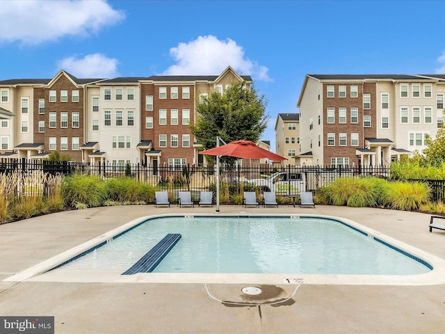 5920 Forum Sq ., Unit Frederick, MD 21703 - community pool featuring fence